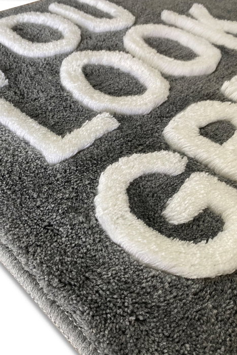 Mijölnir Juego de alfombras de baño acrílicas Grey